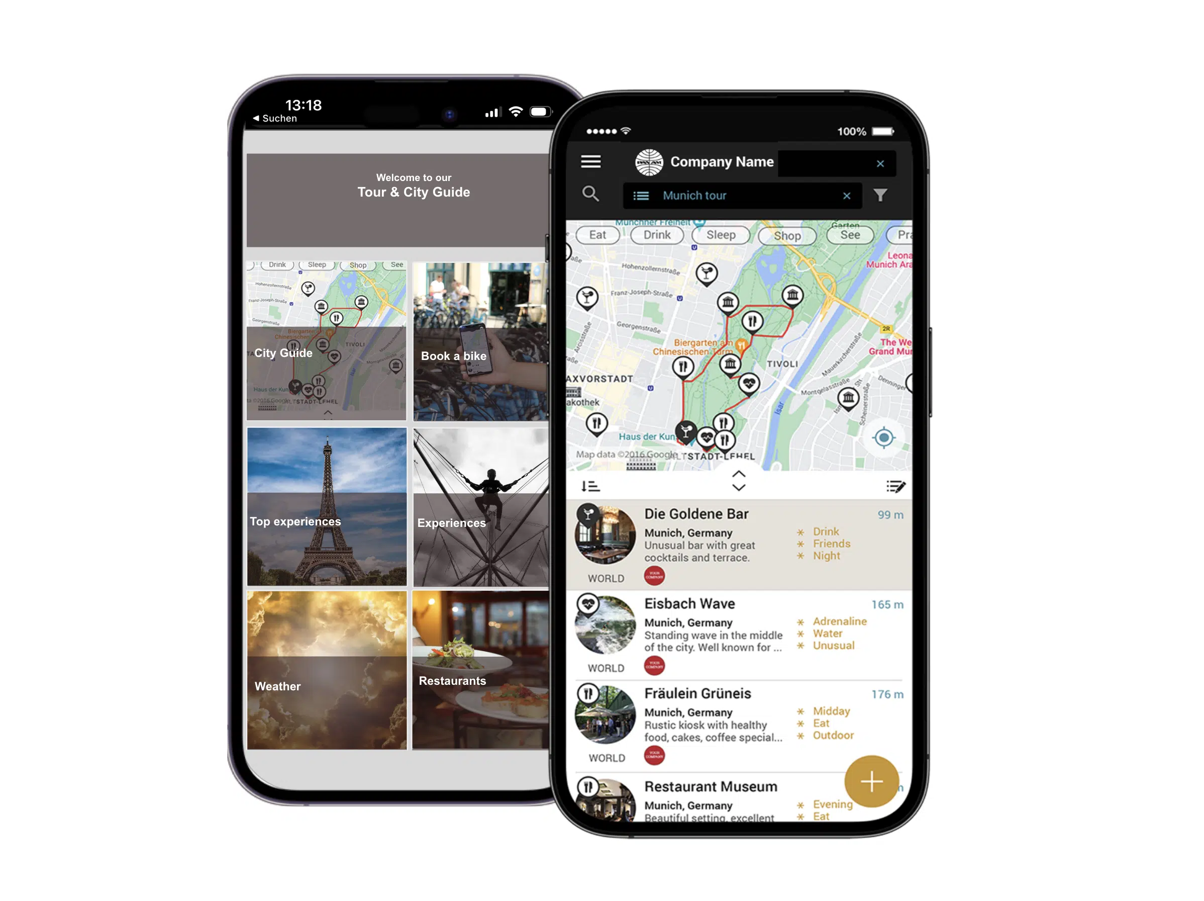 Digital Tour & City Guide for Bike Rental Companies Digital Tour & City Guide for Bike Rental and Tour Operators