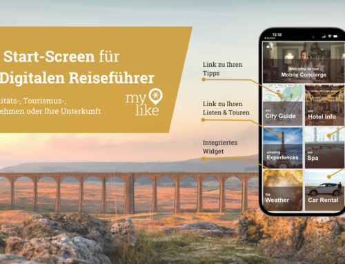 Neuer konfiguriebarer Start-Screen für Ihren Digitalen Travel Guide & Mobilen Concierge