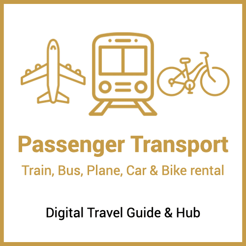 Digital Travel Guide and Hub for Train, Plane, Bus, Car and Bike rental companies